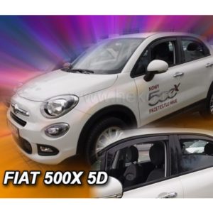 ΑΝΕΜΟΘΡΑΥΣΤΕΣ ΓΙΑ FIAT 500X 5D 2015 ΣΕΤ ΑΥΤΟΚΙΝΗΤΟΥ ΑΠΟ ΕΥΚΑΜΠΤΟ ΦΙΜΕ ΠΛΑΣΤΙΚΟ HEKO – 4 ΤΕΜ.