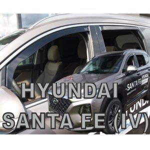 ΑΝΕΜΟΘΡΑΥΣΤΕΣ ΓΙΑ HYUNDAI SANTA FE IV 5D 2018+ ΣΕΤ ΑΥΤΟΚΙΝΗΤΟΥ ΑΠΟ ΕΥΚΑΜΠΤΟ ΦΙΜΕ ΠΛΑΣΤΙΚΟ HEKO – 4 ΤΕΜ.