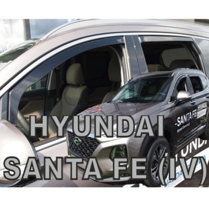 HYUNDAI SANTA FE IV 5D 2018+ ΣΕΤ ΑΝΕΜΟΘΡΑΥΣΤΕΣ ΑΥΤΟΚΙΝΗΤΟΥ ΑΠΟ ΕΥΚΑΜΠΤΟ ΦΙΜΕ ΠΛΑΣΤΙΚΟ HEKO - 4 ΤΕΜ.