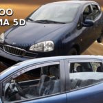 ΑΝΕΜΟΘΡΑΥΣΤΕΣ ΓΙΑ CHEVROLET TACUMA 5D 2001+ ΣΕΤ ΑΥΤΟΚΙΝΗΤΟΥ ΑΠΟ ΕΥΚΑΜΠΤΟ ΦΙΜΕ ΠΛΑΣΤΙΚΟ HEKO - 4 ΤΕΜ.