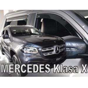 ΑΝΕΜΟΘΡΑΥΣΤΕΣ ΓΙΑ MERCEDES X-KLAS W470 4D 2017+ ΣΕΤ ΑΥΤΟΚΙΝΗΤΟΥ ΑΠΟ ΕΥΚΑΜΠΤΟ ΦΙΜΕ ΠΛΑΣΤΙΚΟ HEKO – 4 ΤΕΜ.