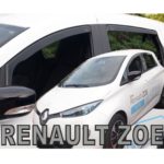 ΑΝΕΜΟΘΡΑΥΣΤΕΣ ΓΙΑ RENAULT ZOE 5D 2012+ ΣΕΤ ΑΥΤΟΚΙΝΗΤΟΥ ΑΠΟ ΕΥΚΑΜΠΤΟ ΦΙΜΕ ΠΛΑΣΤΙΚΟ HEKO - 4 ΤΕΜ.