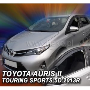 ΑΝΕΜΟΘΡΑΥΣΤΕΣ ΓΙΑ TOYOTA AURIS II TOURING COMBI 5D 2013+ ΣΕΤ ΑΥΤΟΚΙΝΗΤΟΥ ΑΠΟ ΕΥΚΑΜΠΤΟ ΦΙΜΕ ΠΛΑΣΤΙΚΟ HEKO – 4 ΤΕΜ.