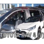 ΑΝΕΜΟΘΡΑΥΣΤΕΣ ΓΙΑ TOYOTA RAV4 V 5D 2019+ ΣΕΤ ΑΥΤΟΚΙΝΗΤΟΥ ΑΠΟ ΕΥΚΑΜΠΤΟ ΦΙΜΕ ΠΛΑΣΤΙΚΟ HEKO - 4 ΤΕΜ.