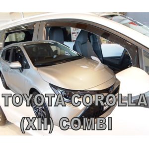 ΑΝΕΜΟΘΡΑΥΣΤΕΣ ΓΙΑ TOYOTA COROLLA XII 5D WAGON 2018+ ΣΕΤ ΑΥΤΟΚΙΝΗΤΟΥ ΑΠΟ ΕΥΚΑΜΠΤΟ ΦΙΜΕ ΠΛΑΣΤΙΚΟ HEKO – 4 ΤΕΜ.