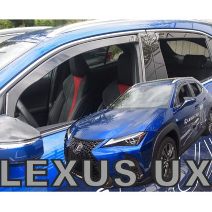 LEXUS UX 5D 2019+ ΣΕΤ ΑΝΕΜΟΘΡΑΥΣΤΕΣ ΑΥΤΟΚΙΝΗΤΟΥ ΑΠΟ ΕΥΚΑΜΠΤΟ ΦΙΜΕ ΠΛΑΣΤΙΚΟ HEKO - 4 ΤΕΜ.