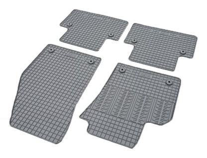 VOLVO V50 2007-2012 / S40 2007-2013 ΜΑΡΚΕ ΠΑΤΑΚΙΑ ΛΑΣΤΙΧΟ ΣΕ ΜΑΥΡΟ ΧΡΩΜΑ ΜΕ ΚΟΥΜΠΩΜΑΤΑ CIK - 4 ΤΕΜ.