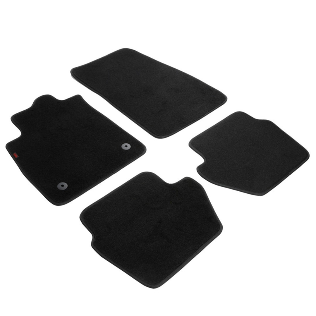 FORD FIESTA 3D / 5D 06/2017+ / FORD PUMA 11/2019+ ΜΑΡΚΕ ΠΑΤΑΚΙΑ EXECUTIVE ΜΟΚΕΤΑ ΣΕ ΜΑΥΡΟ ΧΡΩΜΑ ΜΕ ΚΟΥΜΠΩΜΑΤΑ LAMPA - 4 ΤΕΜ.