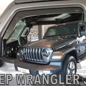 ΑΝΕΜΟΘΡΑΥΣΤΕΣ ΓΙΑ JEEP WRANGLER / GLADIATOR JL IV 5D 2019+ ΖΕΥΓΑΡΙ ΑΠΟ ΕΥΚΑΜΠΤΟ ΦΙΜΕ ΠΛΑΣΤΙΚΟ HEKO – 2 ΤΕΜ.