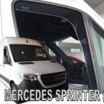 ΑΝΕΜΟΘΡΑΥΣΤΕΣ ΓΙΑ MERCEDES SPRINTER W907 2D 2018+ ΖΕΥΓΑΡΙ VAN ΑΠΟ ΕΥΚΑΜΠΤΟ ΦΙΜΕ ΠΛΑΣΤΙΚΟ HEKO - 2 ΤΕΜ.