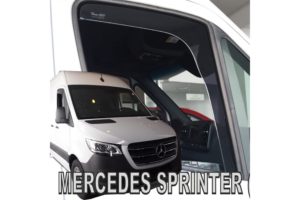 ΑΝΕΜΟΘΡΑΥΣΤΕΣ ΓΙΑ MERCEDES SPRINTER W907 2D 2018+ ΖΕΥΓΑΡΙ VAN ΑΠΟ ΕΥΚΑΜΠΤΟ ΦΙΜΕ ΠΛΑΣΤΙΚΟ HEKO – 2 ΤΕΜ.