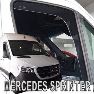 MERCEDES SPRINTER W907 2D 2018+ ΖΕΥΓΑΡΙ ΑΝΕΜΟΘΡΑΥΣΤΕΣ VAN ΑΠΟ ΕΥΚΑΜΠΤΟ ΦΙΜΕ ΠΛΑΣΤΙΚΟ HEKO - 2 ΤΕΜ.