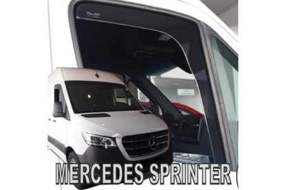 MERCEDES SPRINTER W907 2D 2018+ ΖΕΥΓΑΡΙ ΑΝΕΜΟΘΡΑΥΣΤΕΣ VAN ΑΠΟ ΕΥΚΑΜΠΤΟ ΦΙΜΕ ΠΛΑΣΤΙΚΟ HEKO - 2 ΤΕΜ.