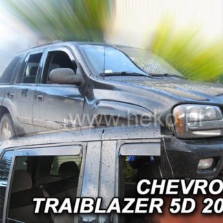 CHEVROLET TRAIBLAZER 5D 2002-2009 ΣΕΤ ΑΝΕΜΟΘΡΑΥΣΤΕΣ ΑΥΤΟΚΙΝΗΤΟΥ ΑΠΟ ΕΥΚΑΜΠΤΟ ΦΙΜΕ ΠΛΑΣΤΙΚΟ HEKO - 4 ΤΕΜ.