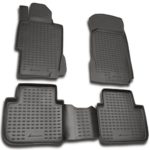 ΜΑΡΚΕ ΠΑΤΑΚΙΑ ΣΕ ΣΚΑΦΗ TPE ΛΑΣΤΙΧΟ ΓΙΑ HONDA ACCORD 06/2008-2014  ΣΕ ΑΝΘΡΑΚΙ ΣΚΟΥΡΟ ΓΚΡΙ ΧΡΩΜΑ NOVLINE - 4 ΤΕΜ.