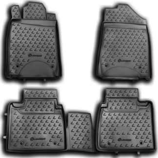 LEXUS ES350 10/2010-2012 ΠΑΤ.ΜΑΡΚ.ΛΑΣΤΙΧΟ ΣΚΑΦΑΚΙΑ (ΑΝΘΡΑΚΙ/ΣΚΟΥΡΟ ΓΚΡΙ) - 4 ΤΕΜ.