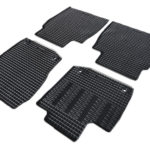 Cik - HONDA CIVIC HTB 2012-2017 ΜΑΡΚΕ ΠΑΤΑΚΙΑ ΛΑΣΤΙΧΟ ΣΕ ΜΑΥΡΟ ΧΡΩΜΑ ΜΕ ΚΟΥΜΠΩΜΑΤΑ - 4 ΤΕΜ. (RM.HO.0001/CK)