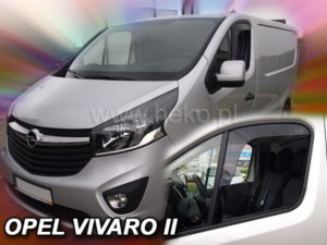 ΑΝΕΜΟΘΡΑΥΣΤΕΣ ΓΙΑ OPEL VIVARO 2014+ / RENAULT TRAFIC 2014+ /FIAT TALENTO 2016+ ΖΕΥΓΑΡΙ ΑΠΟ ΕΥΚΑΜΠΤΟ ΦΙΜΕ ΠΛΑΣΤΙΚΟ HEKO – 2 ΤΕΜ.