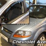 ΑΝΕΜΟΘΡΑΥΣΤΕΣ ΓΙΑ CHEVROLET AVEO CLASSIC 4D SEDAN 2004-2006 / 5D HTB 2004-2010 ΖΕΥΓΑΡΙ ΕΞΩΤΕΡΙΚΟΙ ΑΠΟ ΕΥΚΑΜΠΤΟ ΦΙΜΕ ΠΛΑΣΤΙΚΟ HEKO - 2 ΤΕΜ.