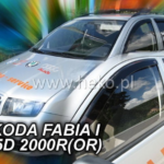 ΑΝΕΜΟΘΡΑΥΣΤΕΣ ΓΙΑ SKODA FABIA 4D/5D 1999-2010 ΖΕΥΓΑΡΙ ΕΞΩΤΕΡΙΚΟΙ ΑΥΤΟΚΙΝΗΤΟΥ ΑΠΟ ΕΥΚΑΜΠΤΟ ΦΙΜΕ ΠΛΑΣΤΙΚΟ HEKO - 2 ΤΕΜ.