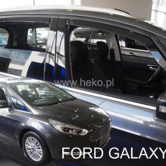 FORD GALAXY 5D 2015+ ΣΕΤ ΑΝΕΜΟΘΡΑΥΣΤΕΣ ΑΥΤΟΚΙΝΗΤΟΥ ΑΠΟ ΕΥΚΑΜΠΤΟ ΦΙΜΕ ΠΛΑΣΤΙΚΟ HEKO - 4 ΤΕΜ.