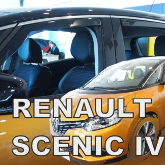 RENAULT SCENIC 5D 2017+ ΣΕΤ ΑΝΕΜΟΘΡΑΥΣΤΕΣ ΑΥΤΟΚΙΝΗΤΟΥ ΑΠΟ ΕΥΚΑΜΠΤΟ ΦΙΜΕ ΠΛΑΣΤΙΚΟ HEKO - 4 ΤΕΜ.