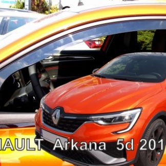 RENAULT ARKANA 5D 2019+ ΑΝΕΜΟΘΡΑΥΣΤΕΣ ΑΥΤΟΚΙΝΗΤΟΥ ΑΠΟ ΕΥΚΑΜΠΤΟ ΦΙΜΕ ΠΛΑΣΤΙΚΟ HEKO - 2 ΤΕΜ.