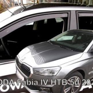 SKODA FABIA HTB 5D 2021+ ΣΕΤ ΑΝΕΜΟΘΡΑΥΣΤΕΣ ΑΥΤΟΚΙΝΗΤΟΥ ΑΠΟ ΕΥΚΑΜΠΤΟ ΦΙΜΕ ΠΛΑΣΤΙΚΟ HEKO - 4 ΤΕΜ.