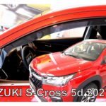 ΑΝΕΜΟΘΡΑΥΣΤΕΣ ΓΙΑ SUZUKI S-CROSS 5D 2021+ ΖΕΥΓΑΡΙ ΑΠΟ ΕΥΚΑΜΠΤΟ ΦΙΜΕ ΠΛΑΣΤΙΚΟ HEKO - 2 ΤΕΜ.