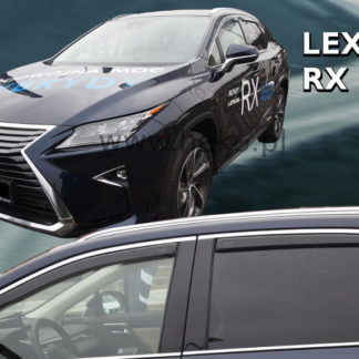 LEXUS RX 5D 2016+ ΣΕΤ ΑΝΕΜΟΘΡΑΥΣΤΕΣ ΑΥΤΟΚΙΝΗΤΟΥ ΑΠΟ ΕΥΚΑΜΠΤΟ ΦΙΜΕ ΠΛΑΣΤΙΚΟ HEKO - 4 ΤΕΜ