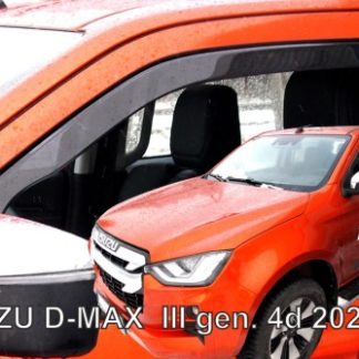 ISUZU D-MAX 4D 2020+ ΖΕΥΓΑΡΙ ΑΝΕΜΟΘΡΑΥΣΤΕΣ ΑΠΟ ΕΥΚΑΜΠΤΟ ΦΙΜΕ ΠΛΑΣΤΙΚΟ HEKO - 2 ΤΕΜ.
