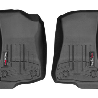 JEEP WRANGLER 2018+/ JEEP GLADIATOR 2018+ ΠΑΤΑΚΙΑ ΜΠΡΟΣΤΙΝΑ ΜΑΥΡΑ 2ΤΕΜ WEATHERTECH