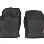 ΠΑΤΑΚΙΑ ΜΑΡΚΕ ΓΙΑ AUDI Q3 2018+  ΜΠΡΟΣΤΙΝΑ ΜΑΥΡΑ 2ΤΕΜ WEATHERTECH