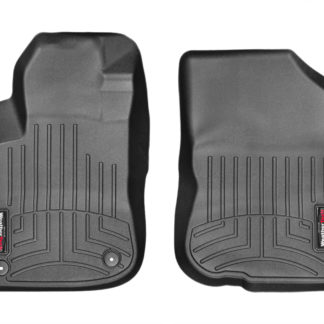 PEUGEOT 208 2012-2019 /PEUGEOT 2008 2013-2019 ΠΑΤΑΚΙΑ ΜΠΡΟΣΤΙΝΑ ΜΑΥΡΑ 2ΤΕΜ WEATHERTECH