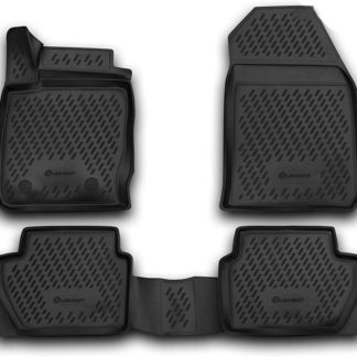 FORD ECOSPORT 03/2014+ ΜΑΡΚΕ ΠΑΤΑΚΙΑ ΣΕ ΣΚΑΦΗ TPE ΛΑΣΤΙΧΟ ΣΕ ΜΑΥΡΟ ΧΡΩΜΑ NOVLINE - 4 ΤΕΜ.