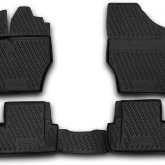PEUGEOT 107 / 308 07/2005-2013 ΜΑΡΚΕ ΠΑΤΑΚΙΑ ΣΕ ΣΚΑΦΗ TPE ΛΑΣΤΙΧΟ ΣΕ ΜΑΥΡΟ ΧΡΩΜΑ NOVLINE - 4 ΤΕΜ.