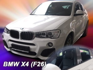 BMW X4 F26 5D 2013-2018 ΣΕΤ ΑΝΕΜΟΘΡΑΥΣΤΕΣ ΑΥΤΟΚΙΝΗΤΟΥ ΑΠΟ ΕΥΚΑΜΠΤΟ ΦΙΜΕ ΠΛΑΣΤΙΚΟ HEKO – 4 ΤΕΜ.