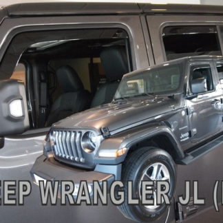 JEEP WRANGLER JL IV 5D 2019+ ΣΕΤ ΑΝΕΜΟΘΡΑΥΣΤΕΣ ΑΥΤΟΚΙΝΗΤΟΥ ΑΠΟ ΕΥΚΑΜΠΤΟ ΦΙΜΕ ΠΛΑΣΤΙΚΟ HEKO - 4 ΤΕΜ.