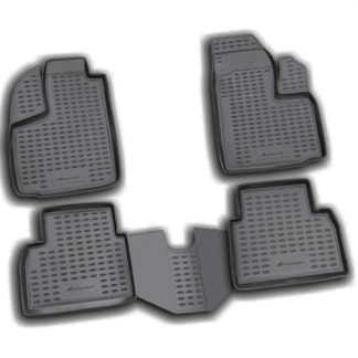 FIAT DOBLO 11/2000-12/2009 ΜΑΡΚΕ ΠΑΤΑΚΙΑ ΣΕ ΣΚΑΦΗ TPE ΛΑΣΤΙΧΟ ΣΕ ΜΑΥΡΟ ΧΡΩΜΑ NOVLINE - 4 ΤΕΜ.