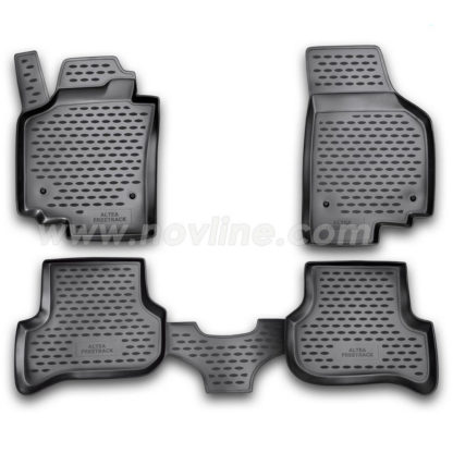 SEAT ALTEA XL 01/2006-2015 ΜΑΡΚΕ ΠΑΤΑΚΙΑ ΣΕ ΣΚΑΦΗ TPE ΛΑΣΤΙΧΟ ΣΕ ΜΑΥΡΟ ΧΡΩΜΑ NOVLINE - 4 ΤΕΜ.