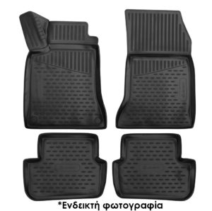 ΜΑΡΚΕ ΠΑΤΑΚΙΑ ΣΕ ΣΚΑΦΗ TPE ΛΑΣΤΙΧΟ ΓΙΑ TOYOTA IQ 01/2009+  ΣΕ ΜΑΥΡΟ ΧΡΩΜΑ NOVLINE – 4 ΤΕΜ.