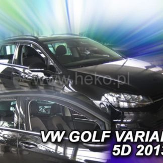 VW GOLF 7 VARIANT 5D 2013R->(+OT) ΣΕΤ ΑΝΕΜΟΘΡΑΥΣΤΕΣ ΑΥΤΟΚΙΝΗΤΟΥ ΑΠΟ ΕΥΚΑΜΠΤΟ ΦΙΜΕ ΠΛΑΣΤΙΚΟ HEKO - 4 ΤΕΜ.