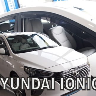HYUNDAI IONIQ 5D 2016+ ΣΕΤ ΑΝΕΜΟΘΡΑΥΣΤΕΣ ΑΥΤΟΚΙΝΗΤΟΥ ΑΠΟ ΕΥΚΑΜΠΤΟ ΦΙΜΕ ΠΛΑΣΤΙΚΟ HEKO - 4 ΤΕΜ.