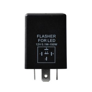 LED FLASHER (ΦΛΑΣΙΕΡΑ) 5 ΕΠΑΦΩΝ (L+-) 30x30x30mm  M-TECH – 1ΤΕΜ.