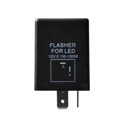 LED FLASHER (ΦΛΑΣΙΕΡΑ) 2 ΕΠΑΦΩΝ (L+-) 30x30x30mm M-TECH -1ΤΕΜ.