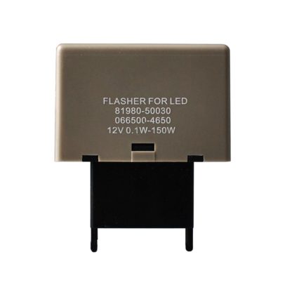 LED FLASHER (ΦΛΑΣΙΕΡΑ) 8 ΕΠΑΦΩΝ (L+-) 40x30x27mm M-TECH- 1ΤΕΜ.