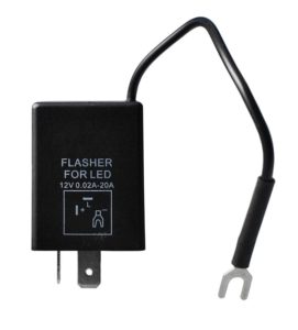 LED FLASHER (ΦΛΑΣΙΕΡΑ) 8 ΕΠΑΦΩΝ (L+-) 30x30x30mm  M-TECH – 1ΤΕΜ.