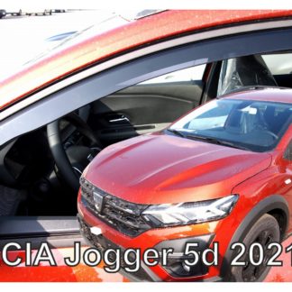 DACIA JOGGER 5D 2021+ ΖΕΥΓΑΡΙ ΑΝΕΜΟΘΡΑΥΣΤΕΣ ΑΠΟ ΕΥΚΑΜΠΤΟ ΦΙΜΕ ΠΛΑΣΤΙΚΟ HEKO - 2 ΤΕΜ.