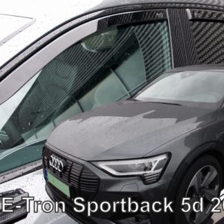 AUDI E-TRON SPORTBACK 5D 2020+ ΣΕΤ ΑΝΕΜΟΘΡΑΥΣΤΕΣ ΑΥΤΟΚΙΝΗΤΟΥ ΑΠΟ ΕΥΚΑΜΠΤΟ ΦΙΜΕ ΠΛΑΣΤΙΚΟ HEKO - 4 ΤΕΜ.