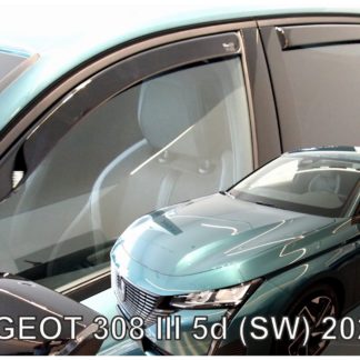 PEUGEOT 308 5D SW 2021+ ΣΕΤ ΑΝΕΜΟΘΡΑΥΣΤΕΣ ΑΥΤΟΚΙΝΗΤΟΥ ΑΠΟ ΕΥΚΑΜΠΤΟ ΦΙΜΕ ΠΛΑΣΤΙΚΟ HEKO - 4 ΤΕΜ.